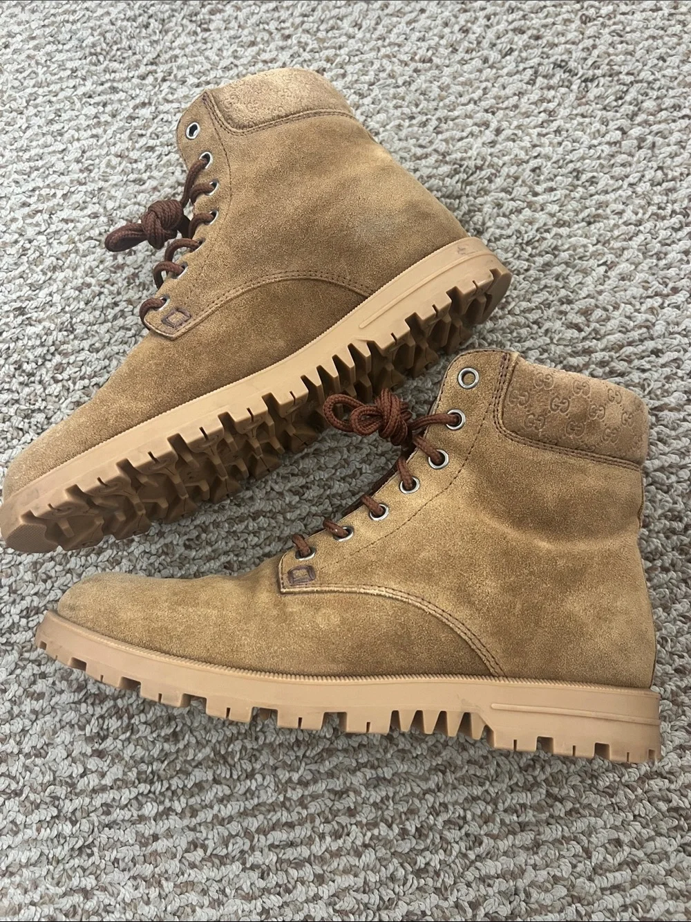 Gucci women’s suede